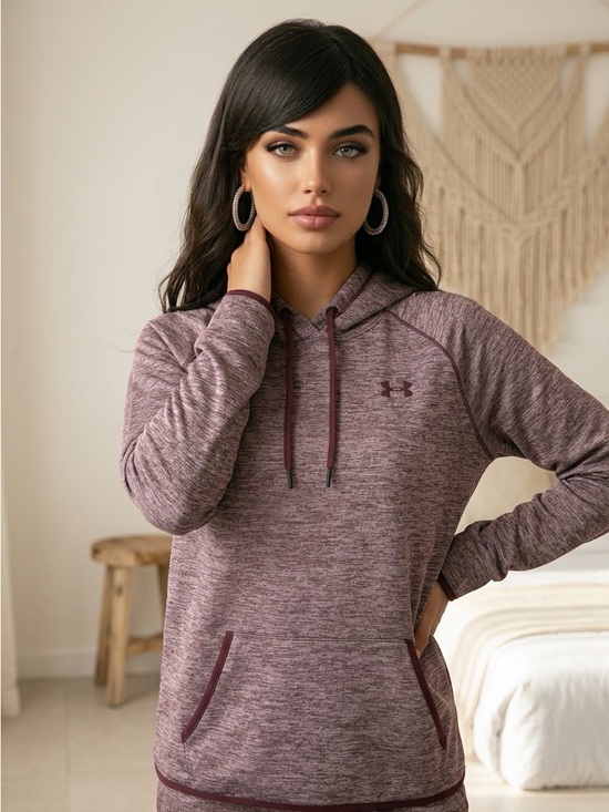Under Armour Jackets & Blazers - Under Armour Women's Hooded Hoodie athletic sport Sweatshirt Size L EUC